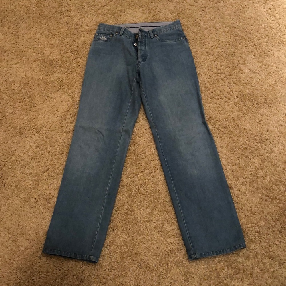 Luxury light blue jeans! Great for summer!